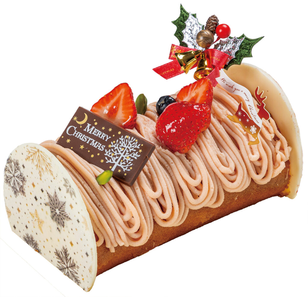 ☆☆☆Noelケーキ~若狭の苺使用~☆☆☆
口どけの良いバニラ生地に、コクのある自家製カスタ-ドクリ-ムとオリジナル生クリ-ムを包み込み、ストロベリ-チョコクリ-ムでデコレ-ションして、甘酸っぱい福井県若狭海辺の苺を飾りました。