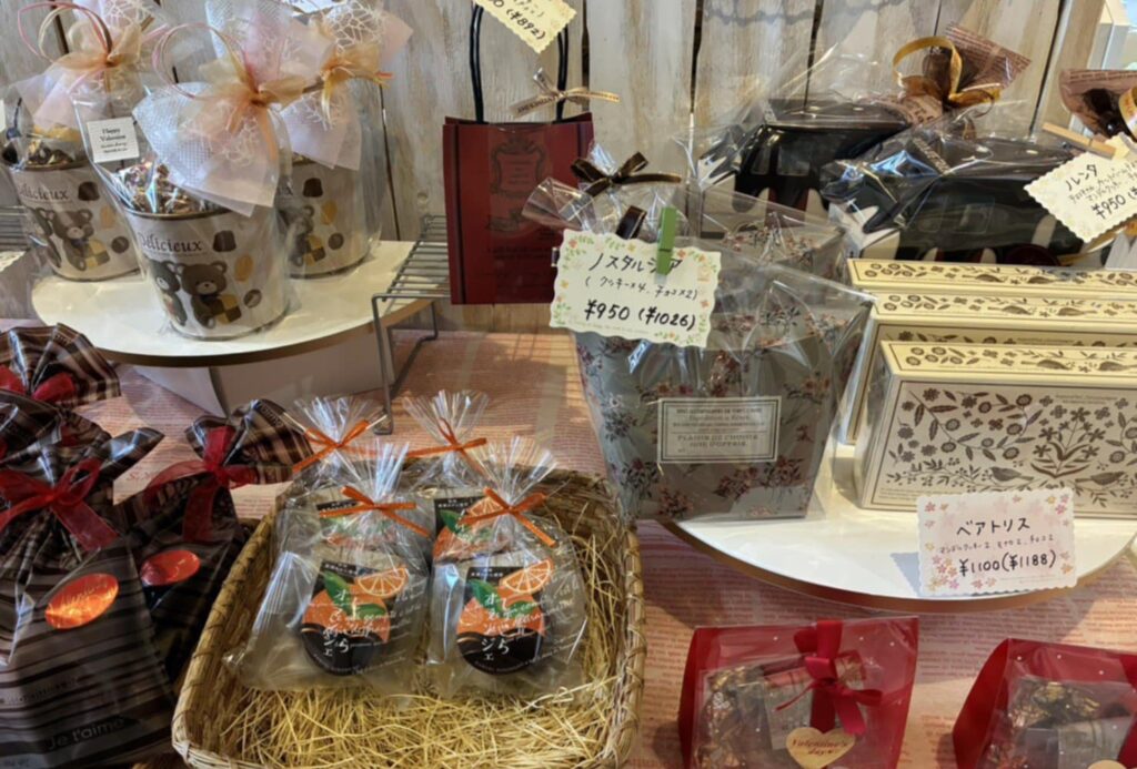 バレンタインラッピング